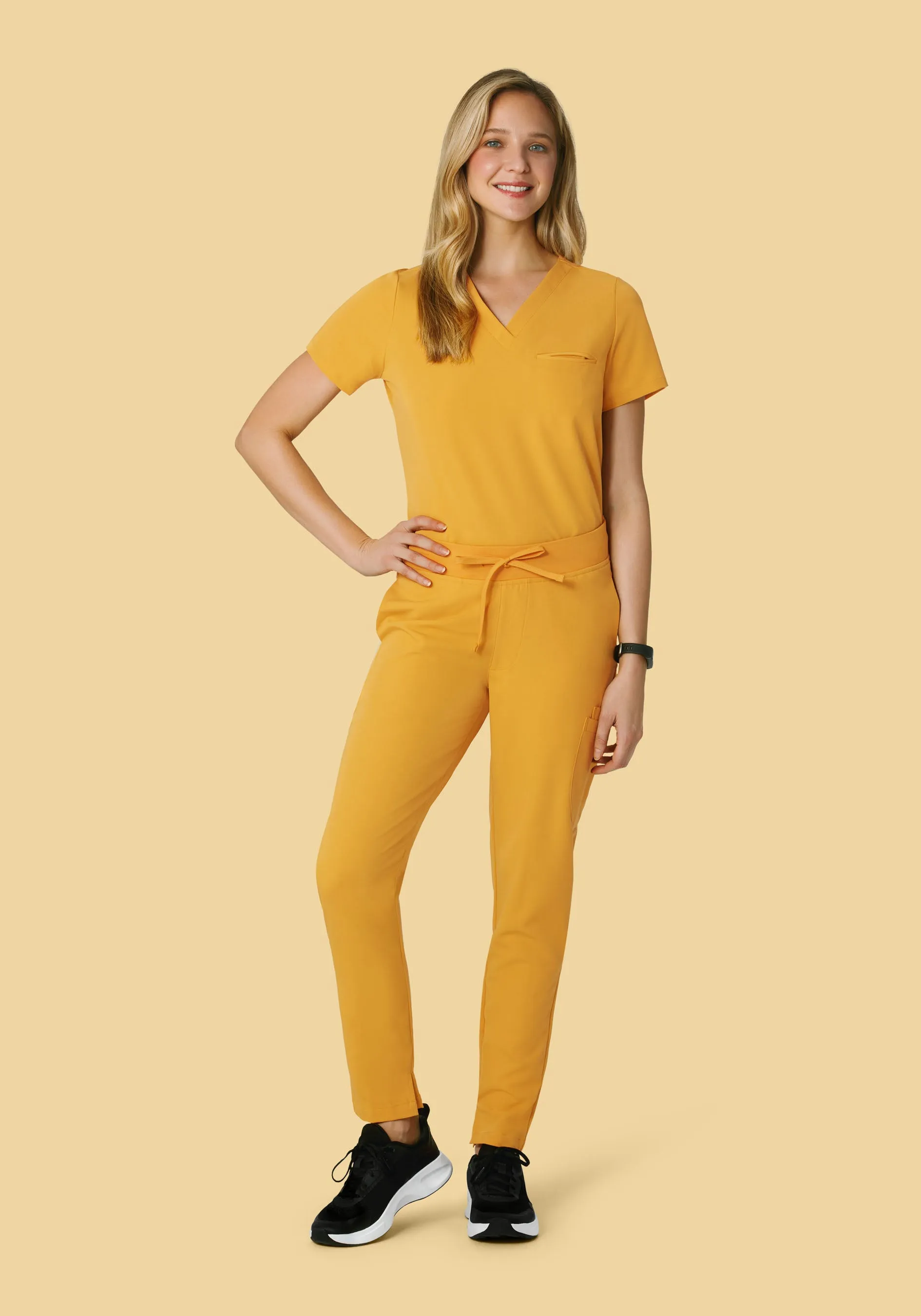 6 Pocket Slim Pants Honey