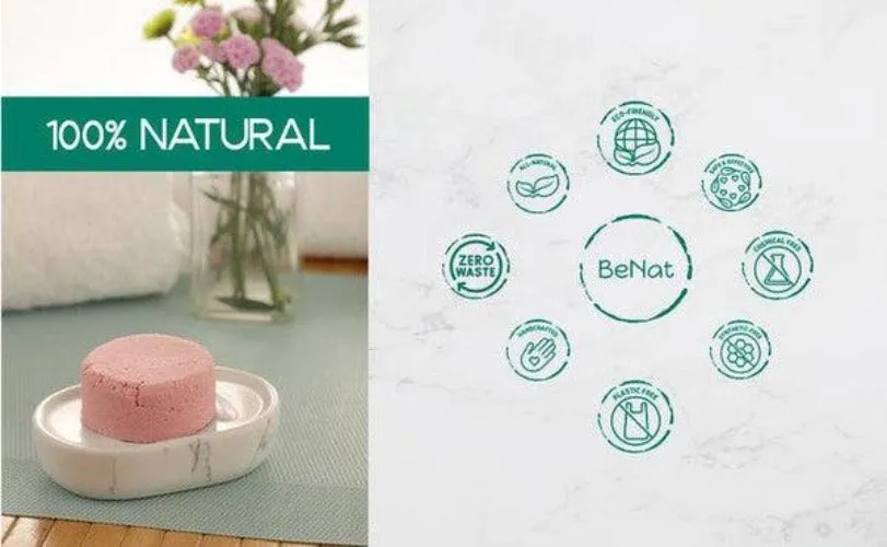 All-Natural Shampoo Bar Handcrafted Eco-Friendly