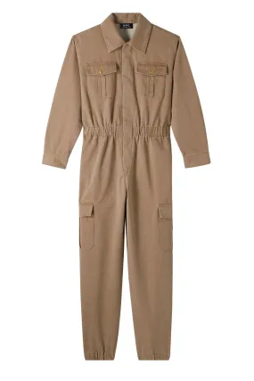 A.P.C. Danica Jumpsuit - Taupe