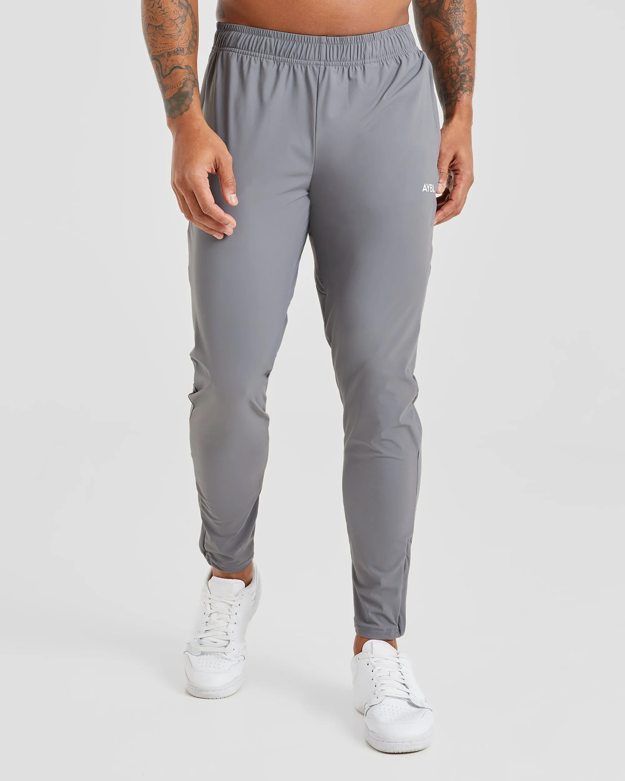 Ascend Zip Joggers - Grey