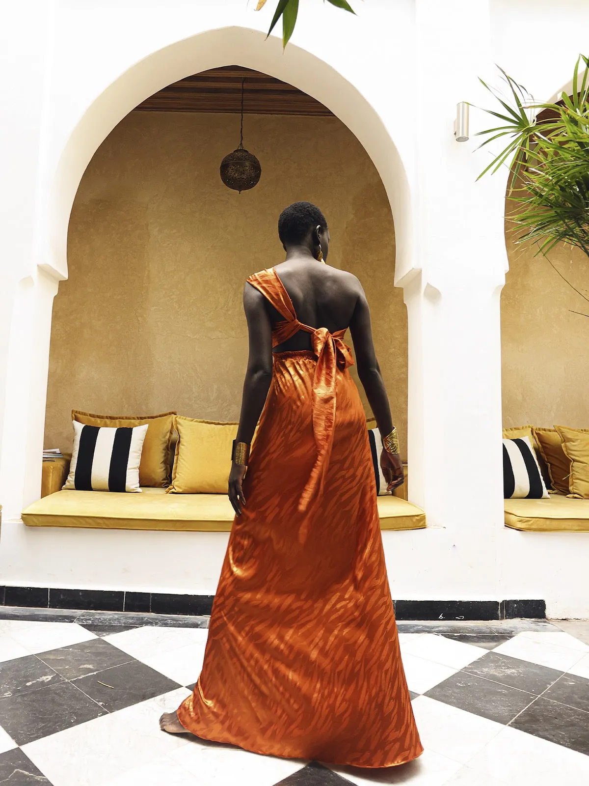 Bala Orange Dalia Dress