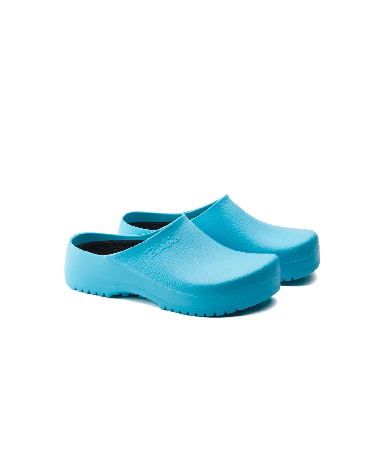 Birkenstock Birkis Super Birki PU Light Blue Clogs