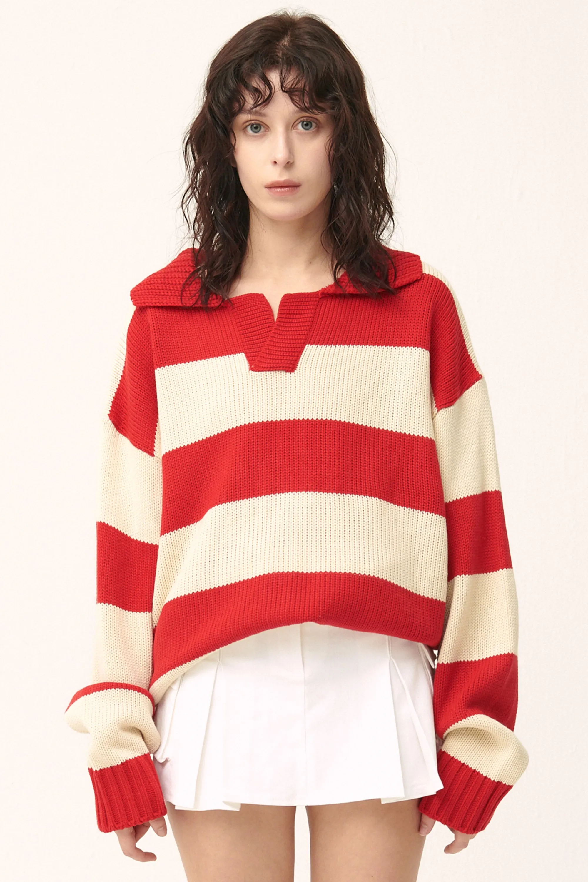 Blake Oversized Varsity Sweater