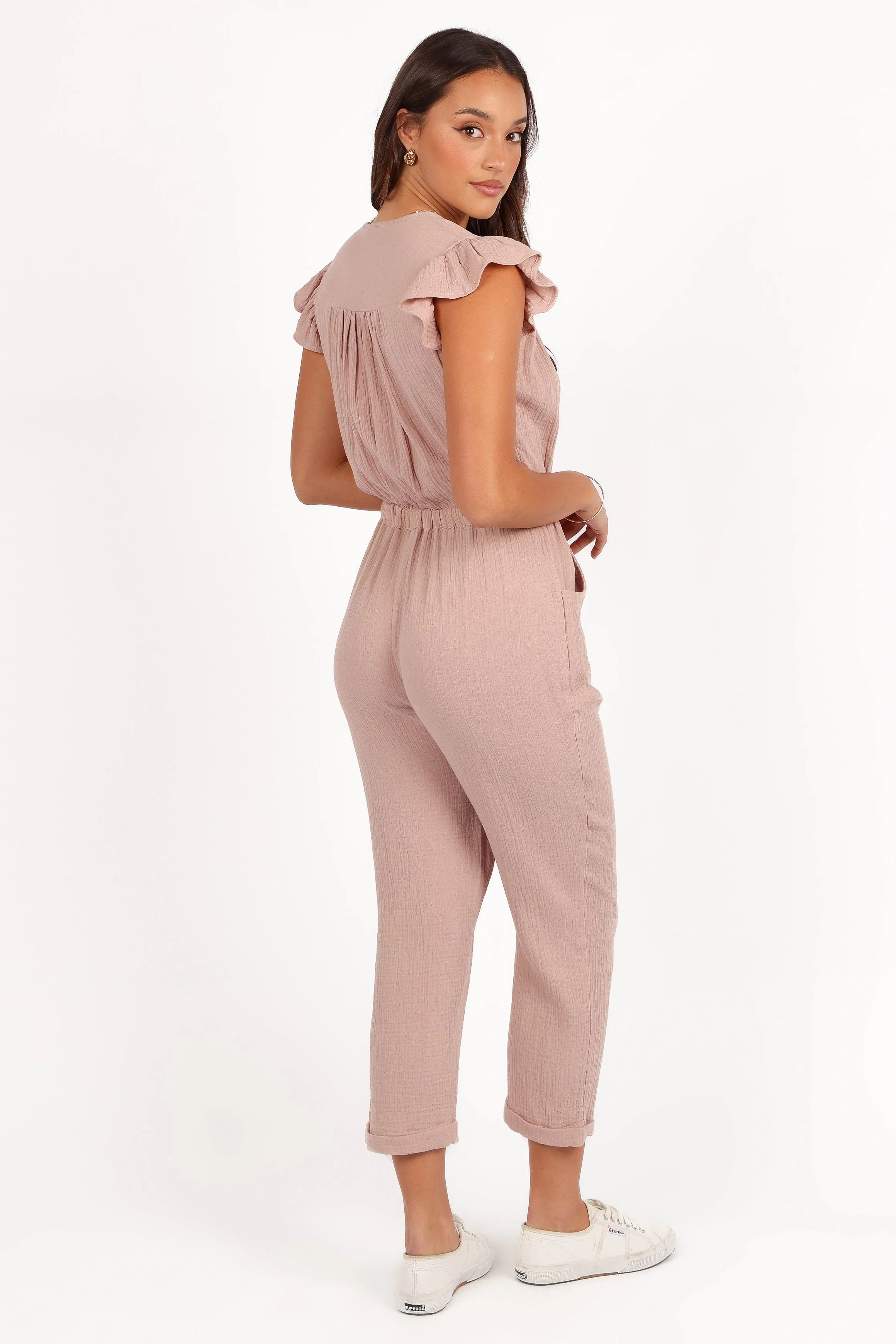 Brooklyn Jumpsuit - Dusty Mauve