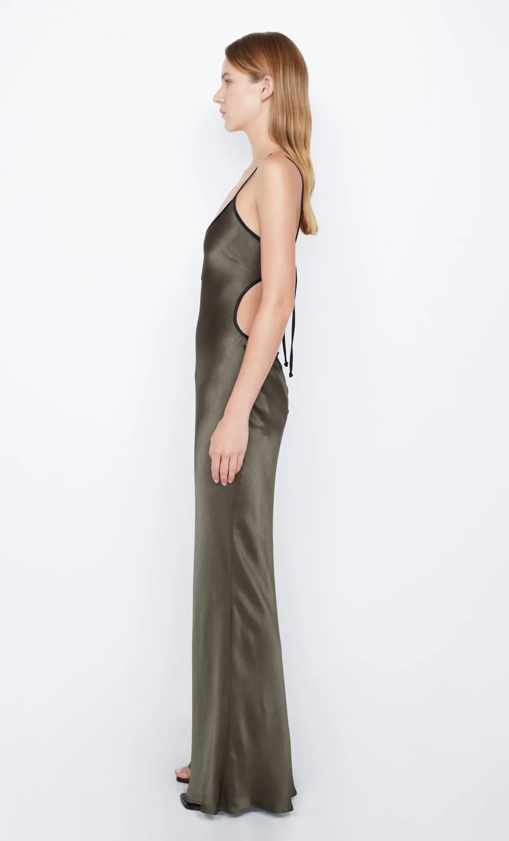 CEDAR CITY MAXI DRESS - DARK WILLOW/BLACK