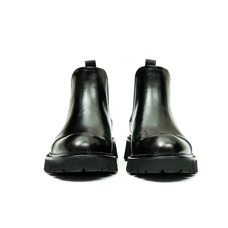 Chunky Chelsea Boots D96153