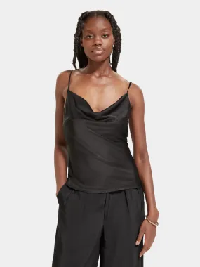 Cowl neck camisole