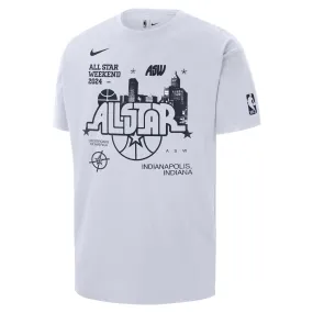 DALLAS MAVERICKS NIKE 2024 NBA ALL-STAR WHITE SHORT-SLEEVE TEE