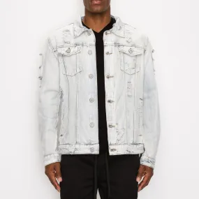 DK100 Distressed Denim Jacket (Open Pack)