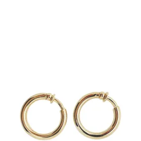 GOLD PLATED CREOLES "CHUNKY HOOPS"