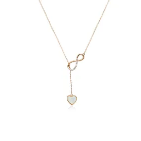 Heart Mother of Pearl Necklace