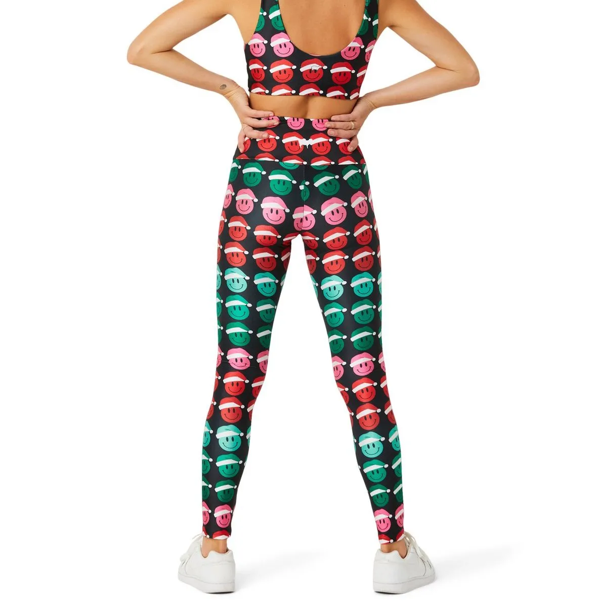 Holiday Smileys Leggings