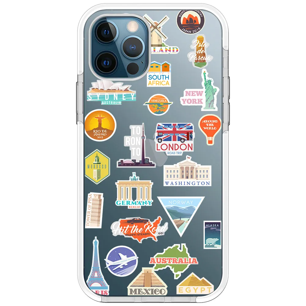 Holiday Travels Impact iPhone Case