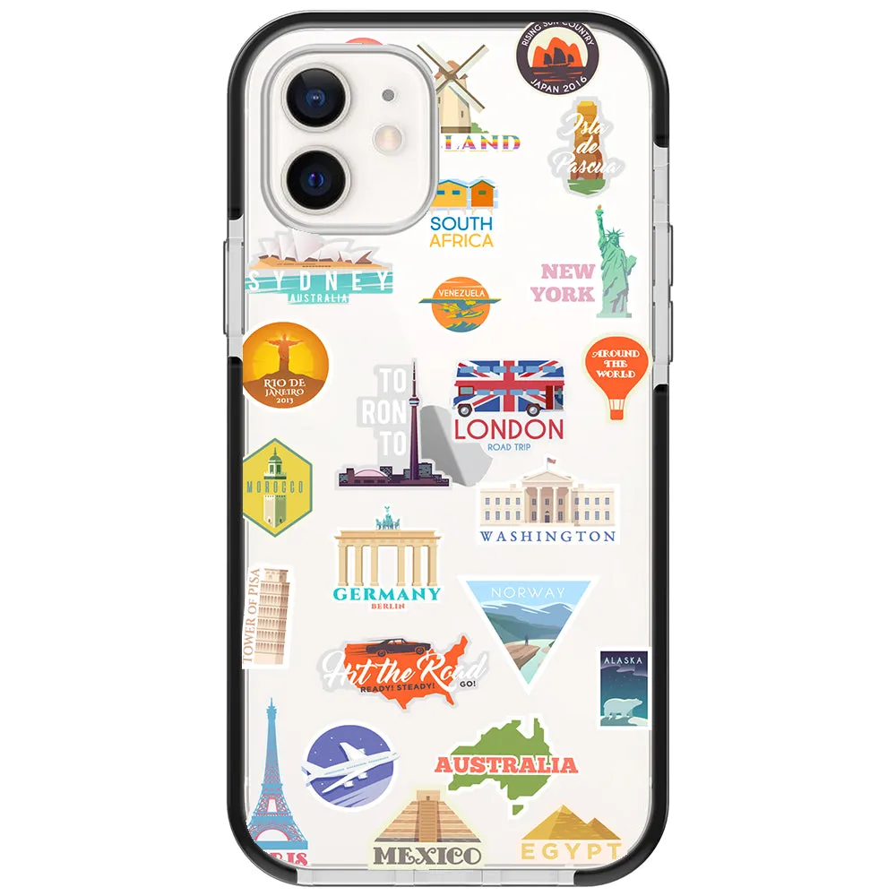 Holiday Travels Impact iPhone Case