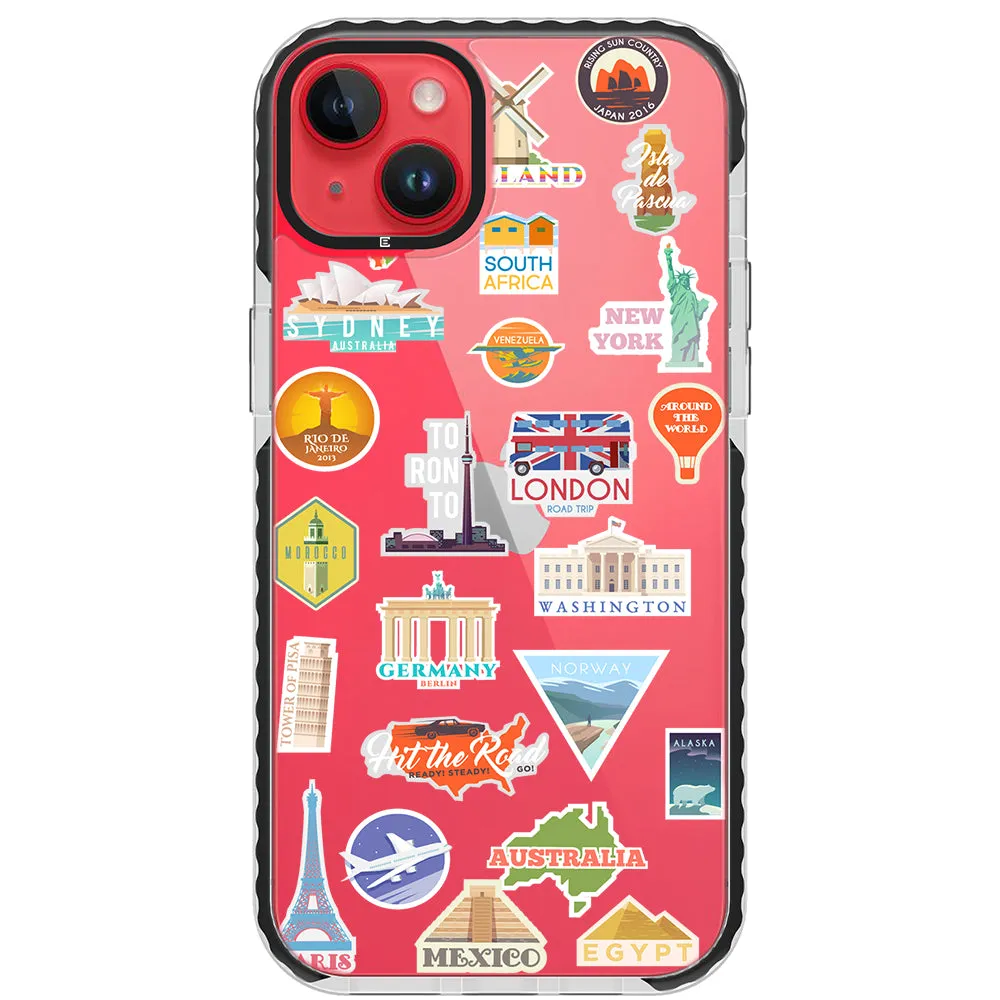 Holiday Travels Impact iPhone Case