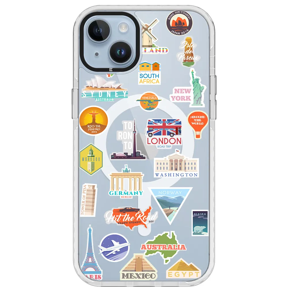 Holiday Travels Impact iPhone Case