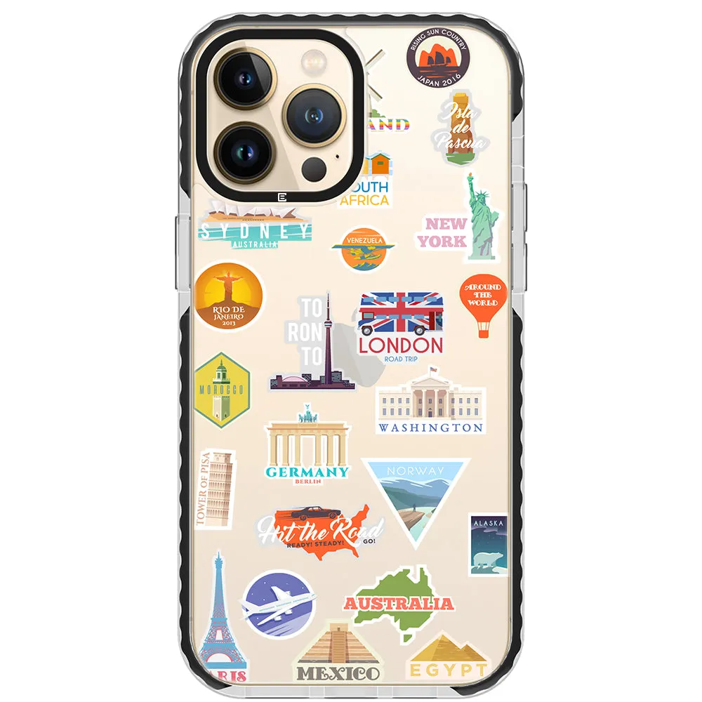 Holiday Travels Impact iPhone Case