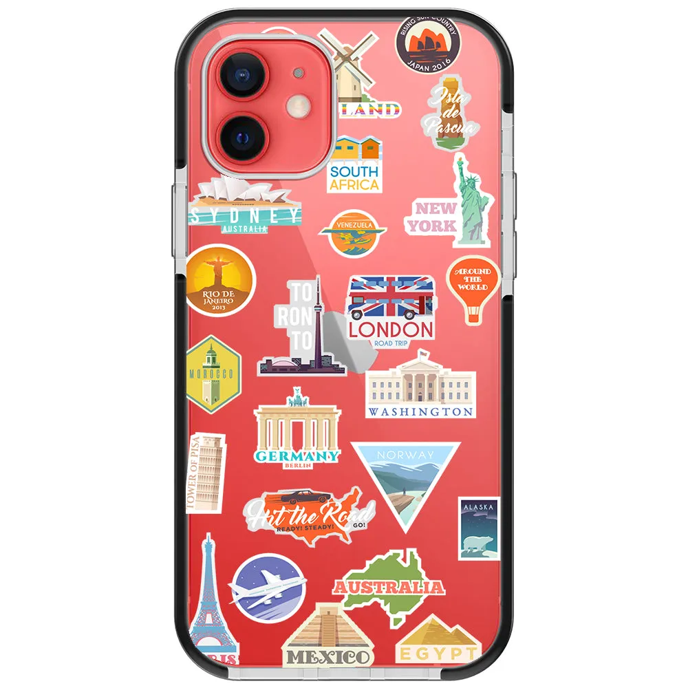 Holiday Travels Impact iPhone Case