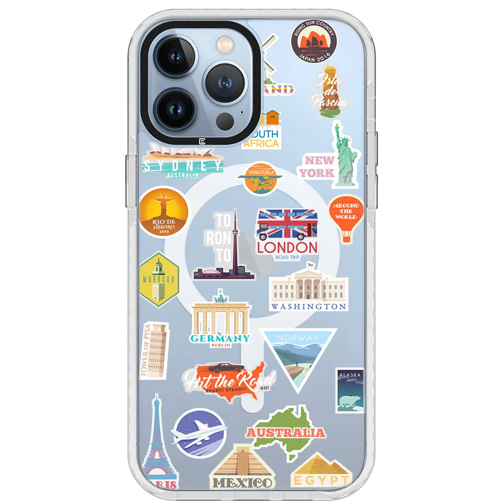 Holiday Travels Impact iPhone Case