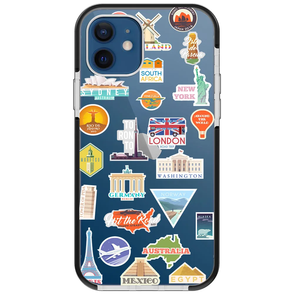 Holiday Travels Impact iPhone Case