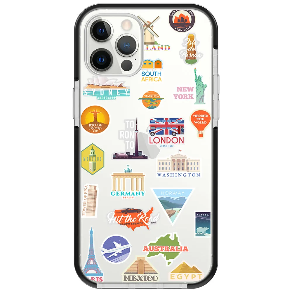 Holiday Travels Impact iPhone Case