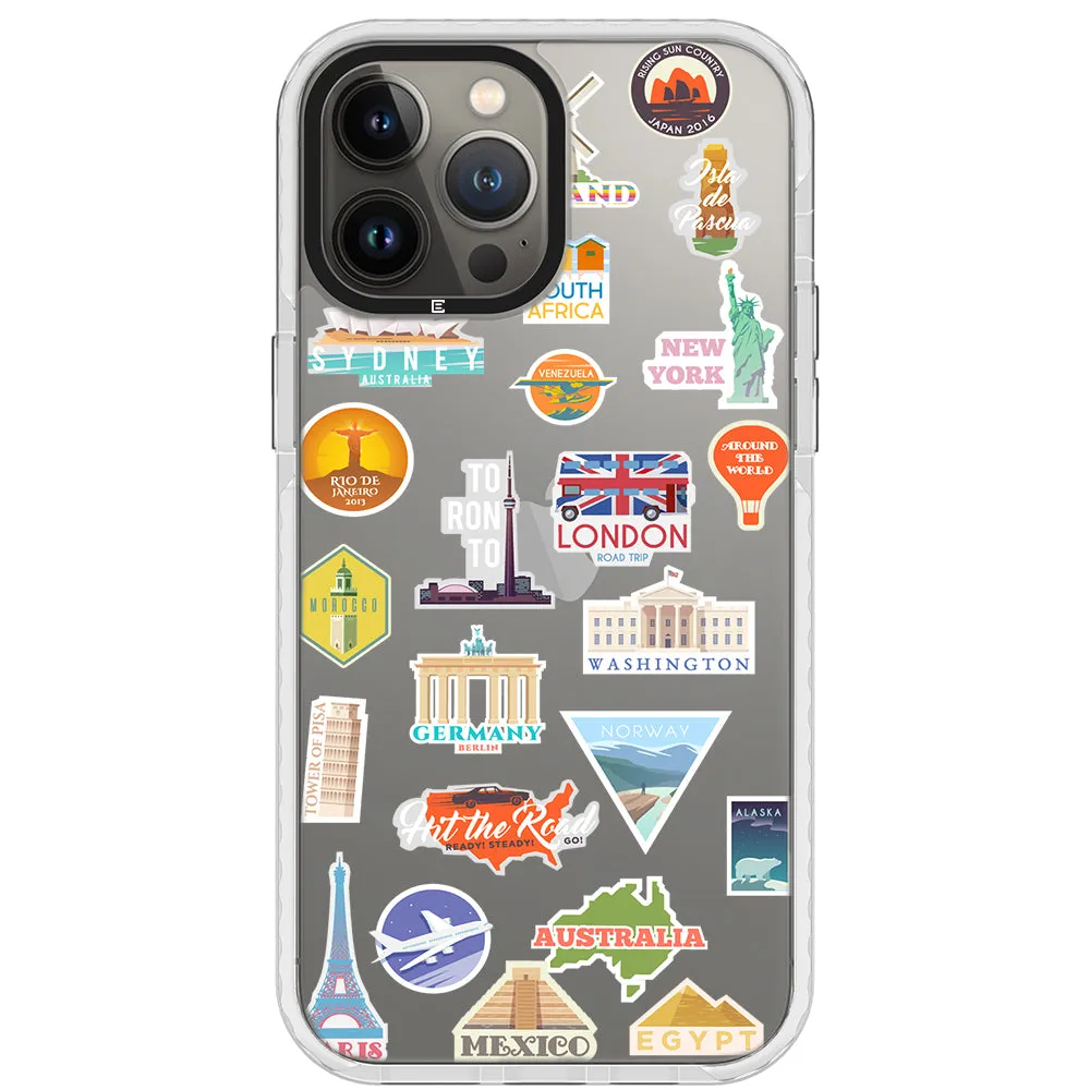 Holiday Travels Impact iPhone Case