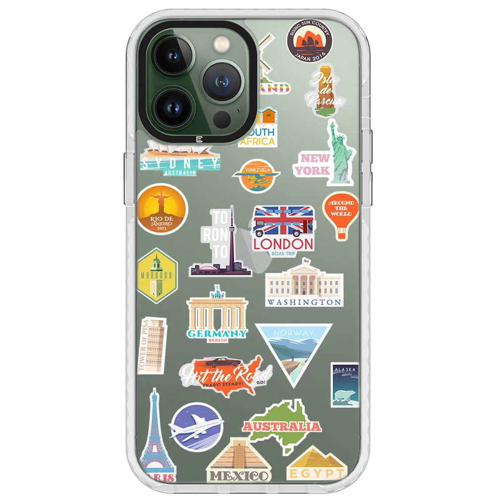 Holiday Travels Impact iPhone Case