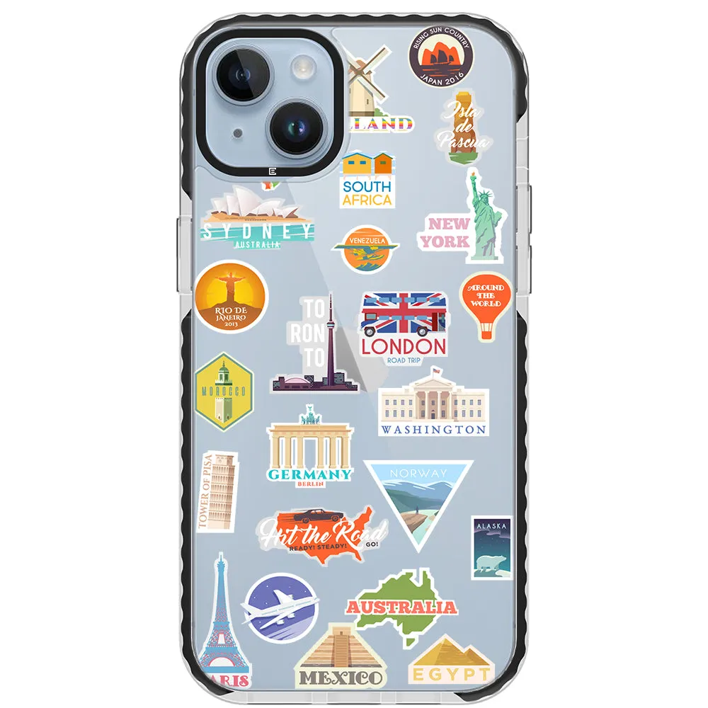 Holiday Travels Impact iPhone Case