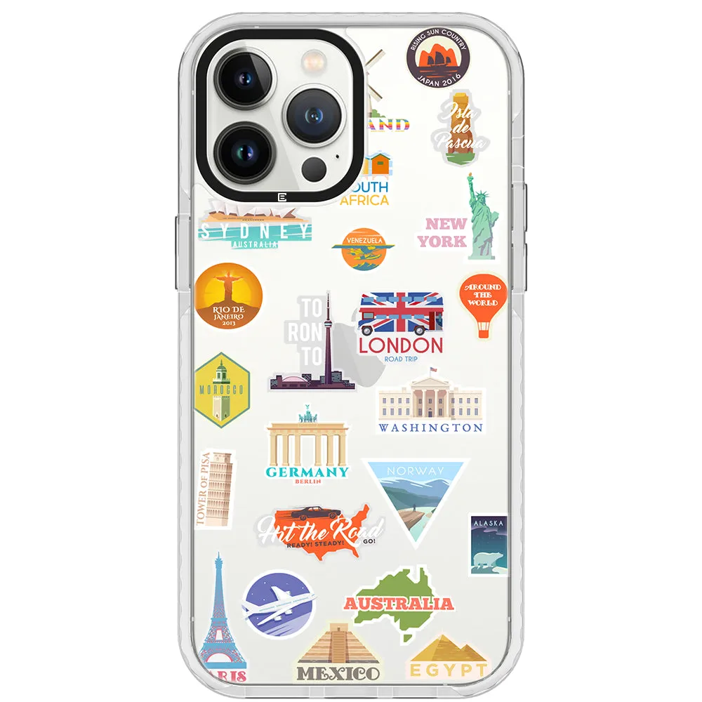 Holiday Travels Impact iPhone Case