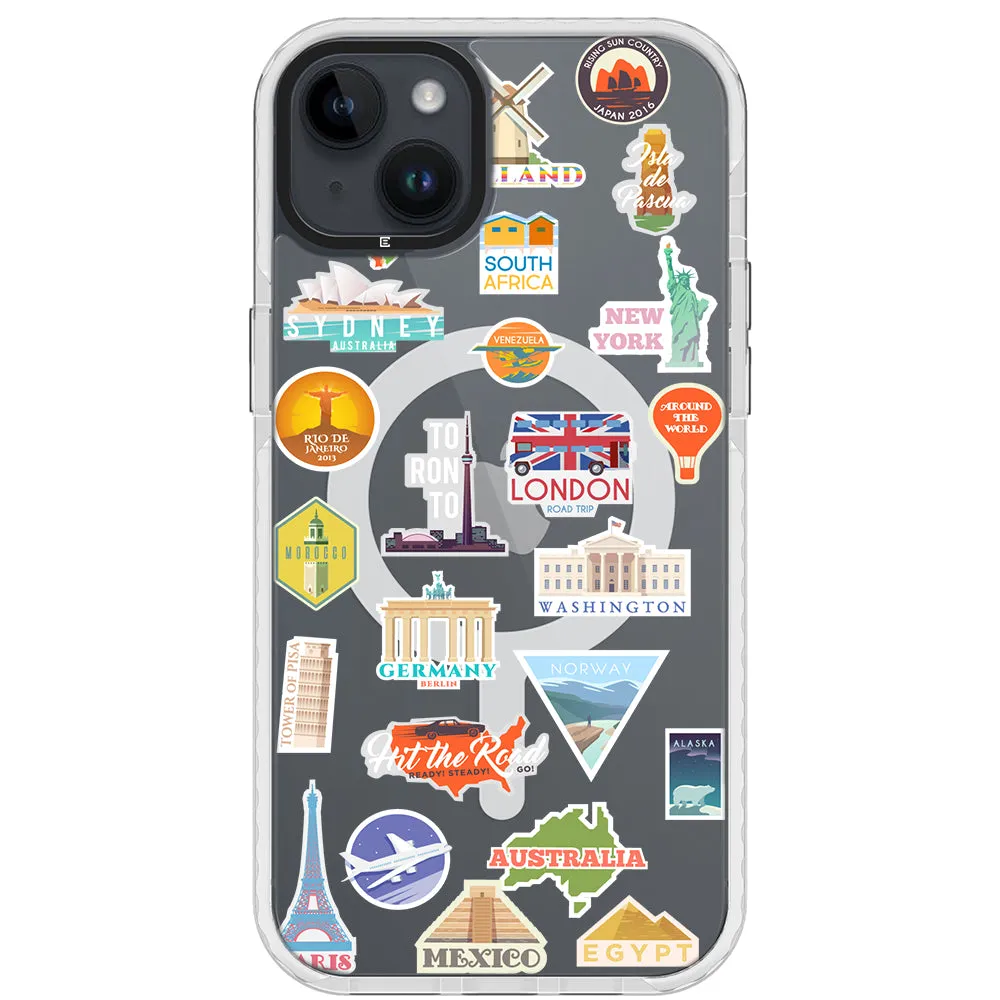 Holiday Travels Impact iPhone Case