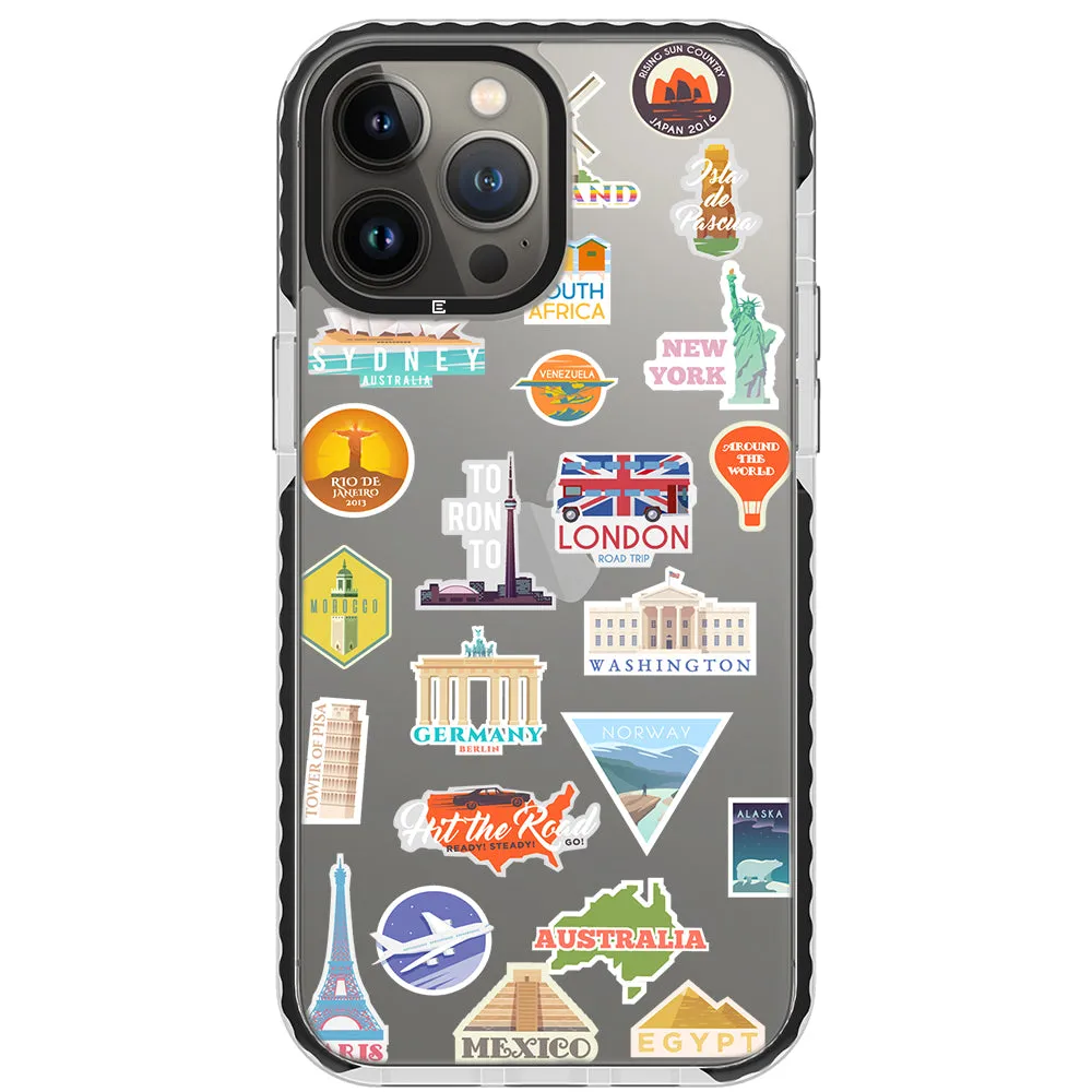 Holiday Travels Impact iPhone Case