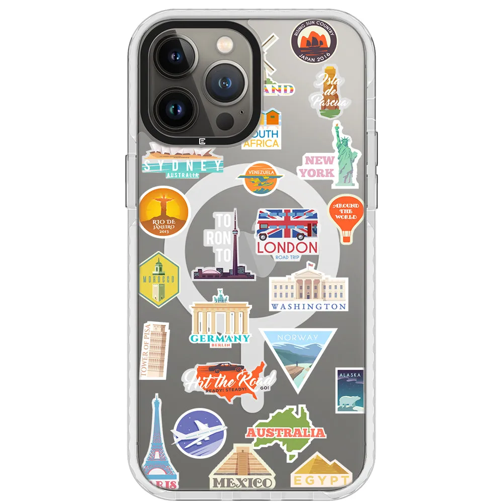 Holiday Travels Impact iPhone Case