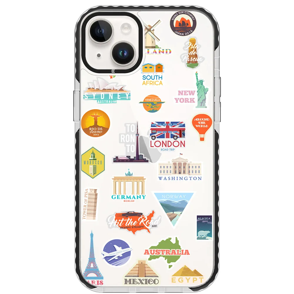 Holiday Travels Impact iPhone Case