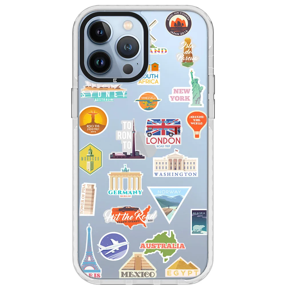 Holiday Travels Impact iPhone Case