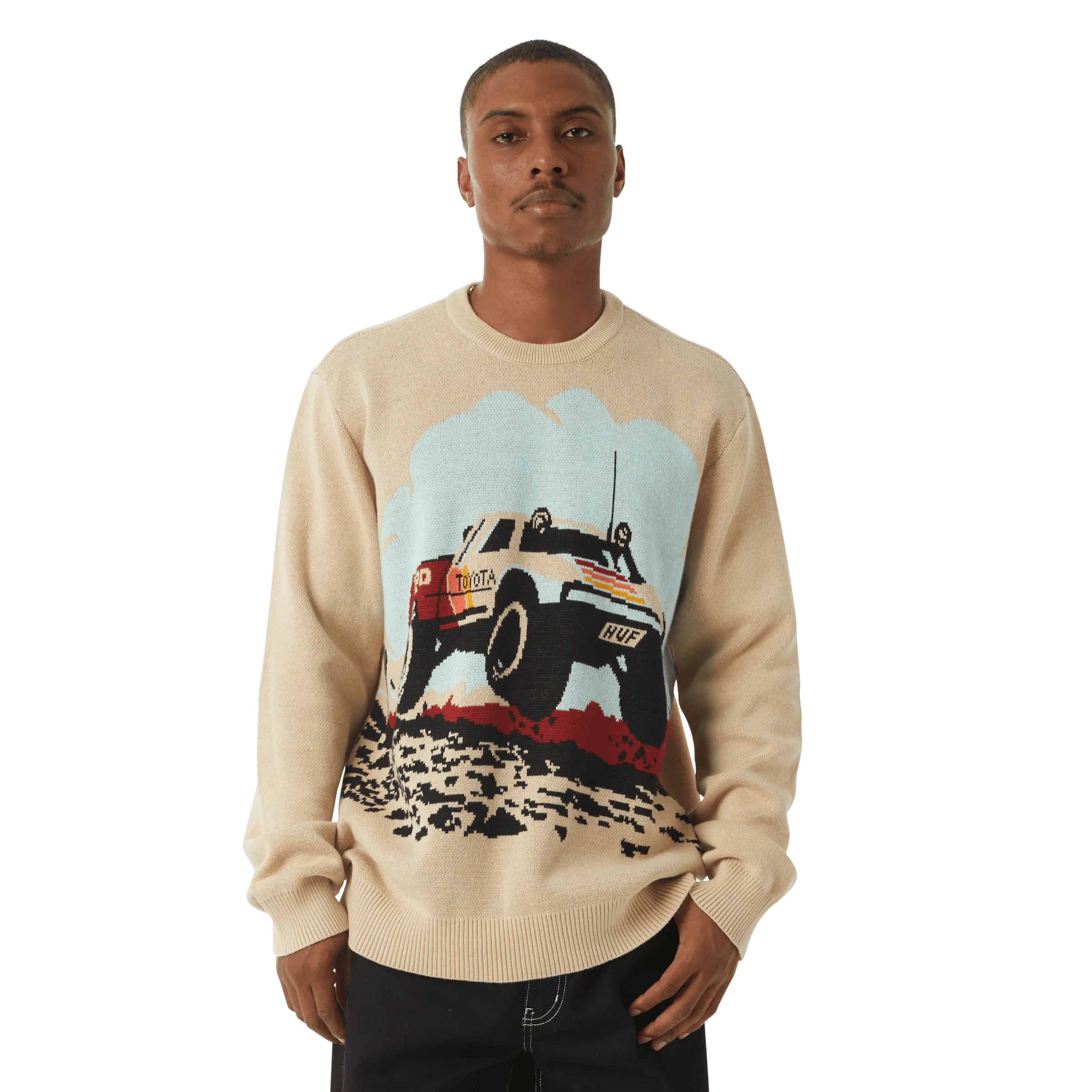 HUF x Toyota Baja Jacquard Sweater