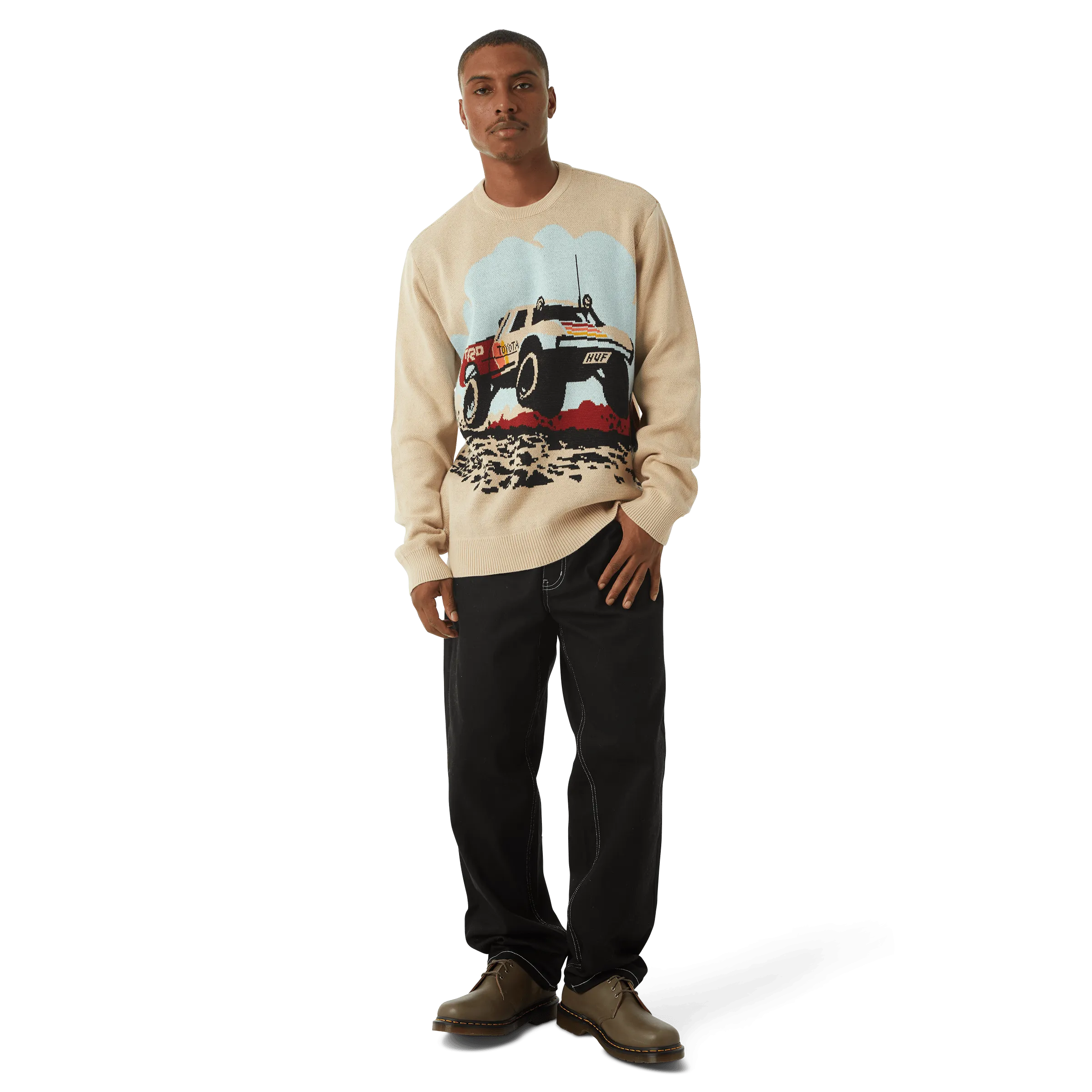 HUF x Toyota Baja Jacquard Sweater