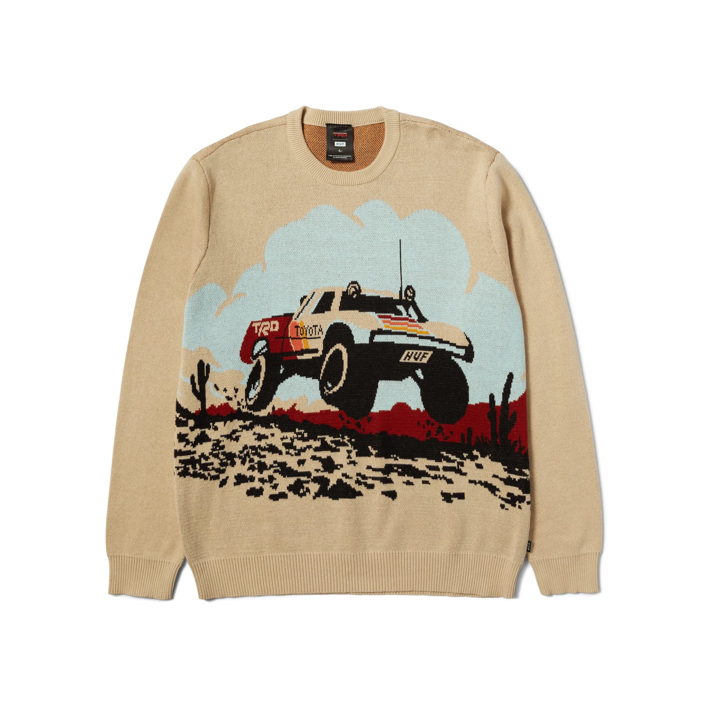 HUF x Toyota Baja Jacquard Sweater