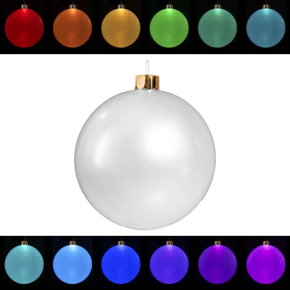 Inflatable Oversized Ornaments Christmas Balls