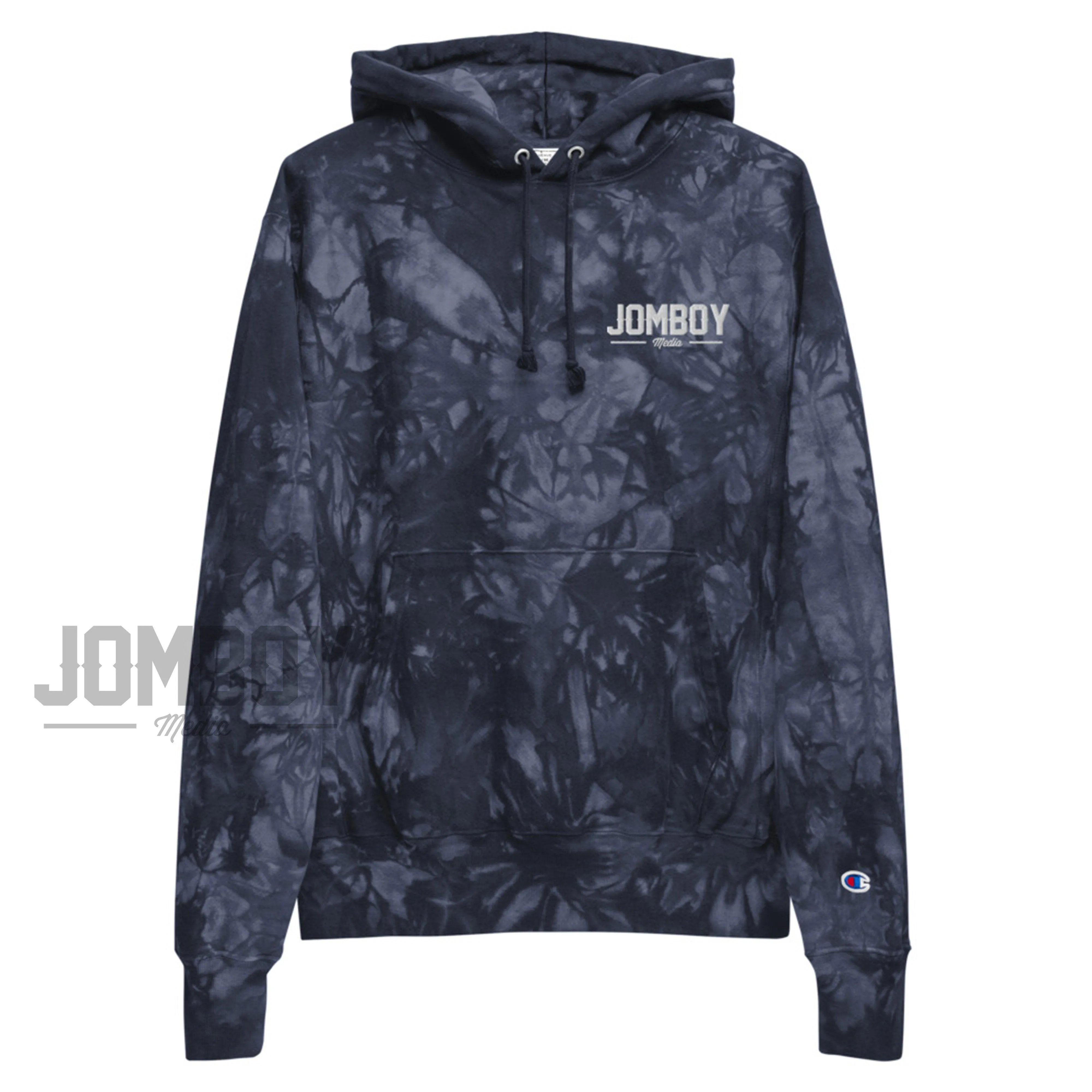 Jomboy Media | Embroidered Tie-Dye Champion® Hoodie