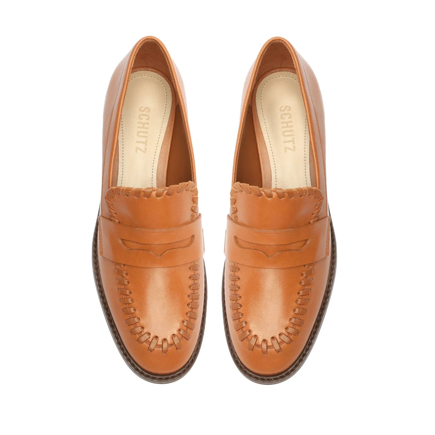 Lenon Leather Flat