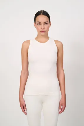 MAIA MicroModal soft rib tank - Off White