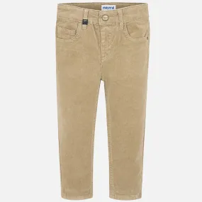 Mayoral Basic Slim Fit Cord Trousers