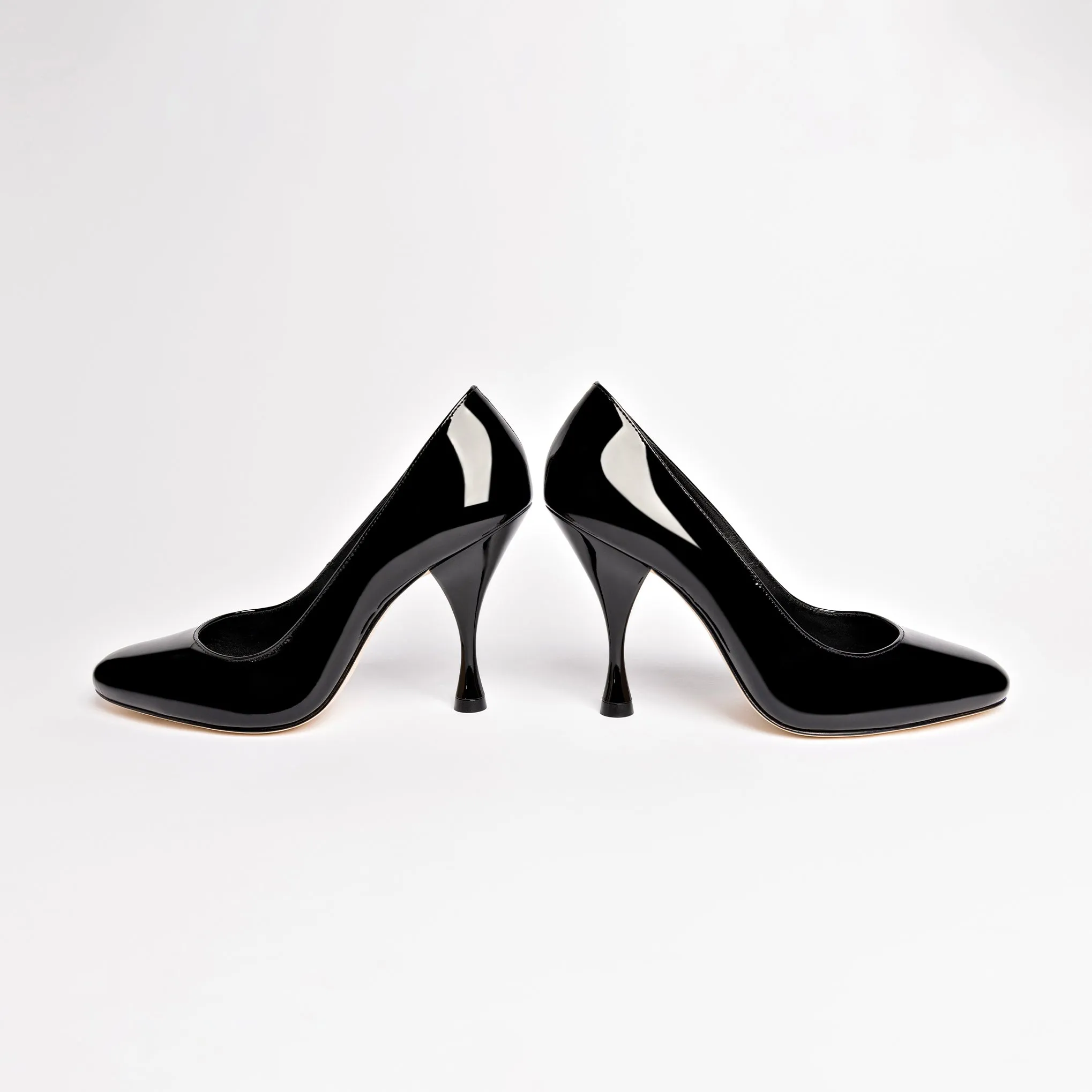 Michelle Pump In Black Patent Leather