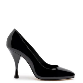 Michelle Pump In Black Patent Leather