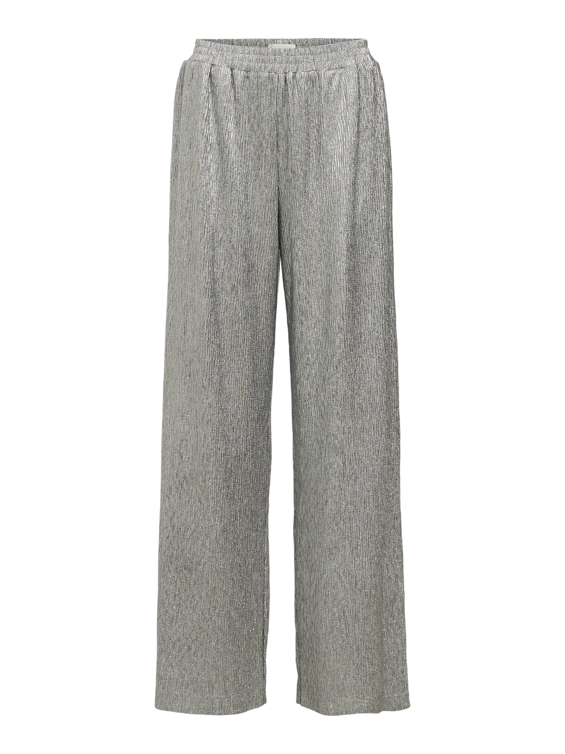 OBJLOUISE Trousers - Silver