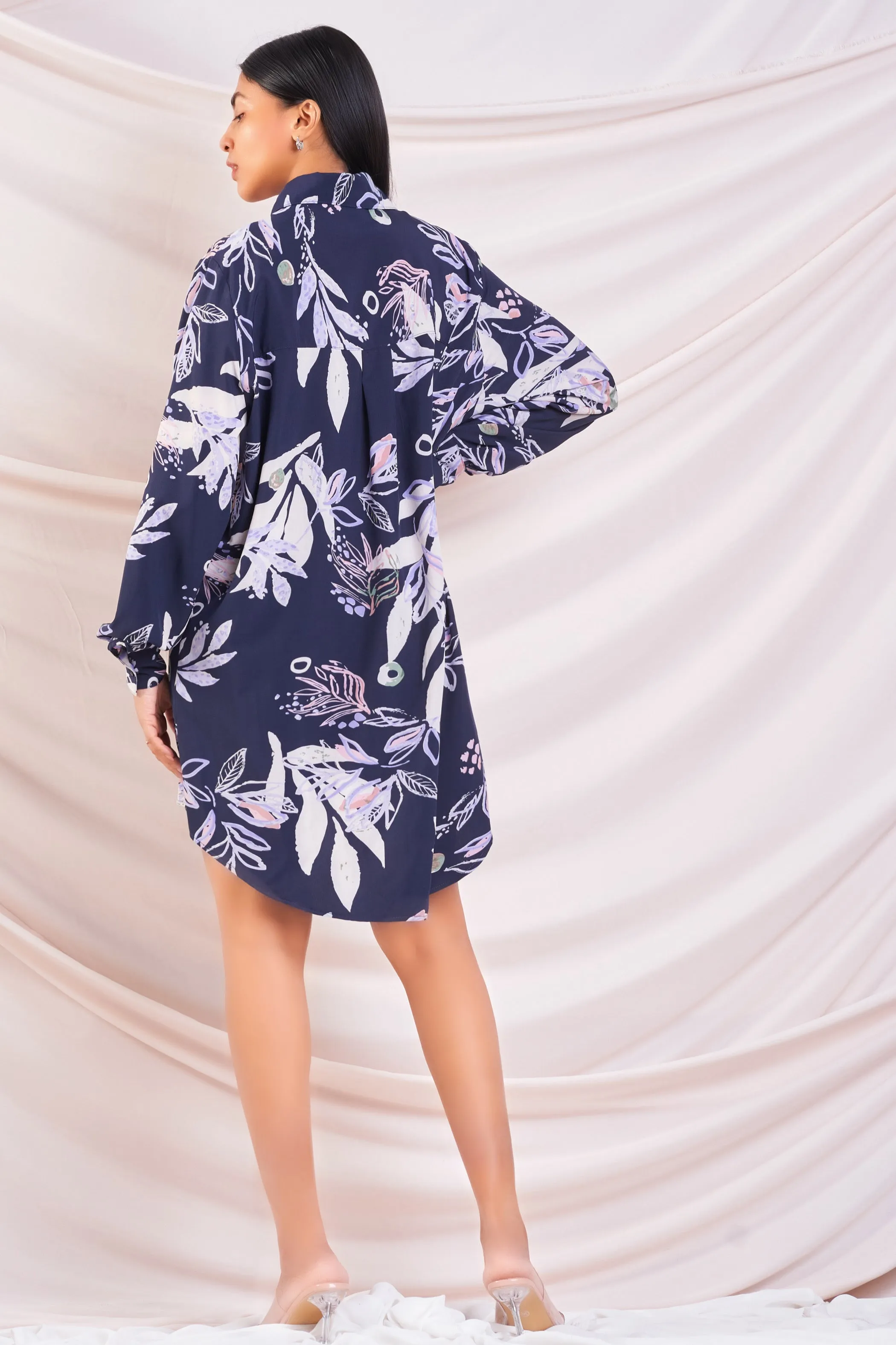 Printed Oversized Dress