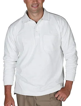 Romano nx Men's 100% Cotton Long Sleeve Regular Fit Polo T-Shirt