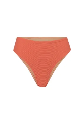 Signature Skimpy High Waisted Brief - Papaya