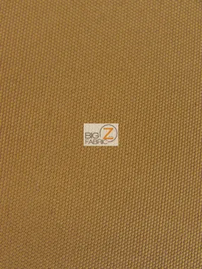 Solid Cotton Duck Canvas Fabric / Cider / Sold By The Yard