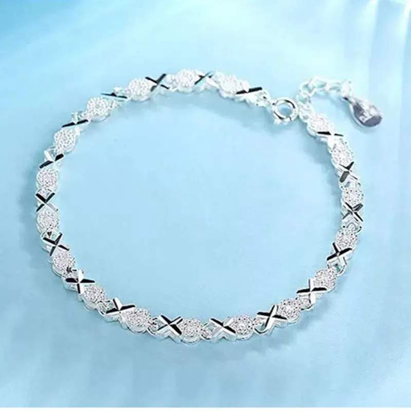 Stylish 925 Sterling Silver Multiple Styles Bracelet Chain for Women | High-Quality Fashion Jewelry for Weddings and Parties | Perfect Gift